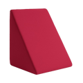 Travesseiro Encosto Triangular Anti Refluxo com Capa e Zíper