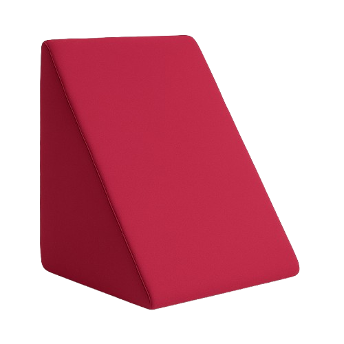 Travesseiro Encosto Triangular Anti Refluxo com Capa e Zíper