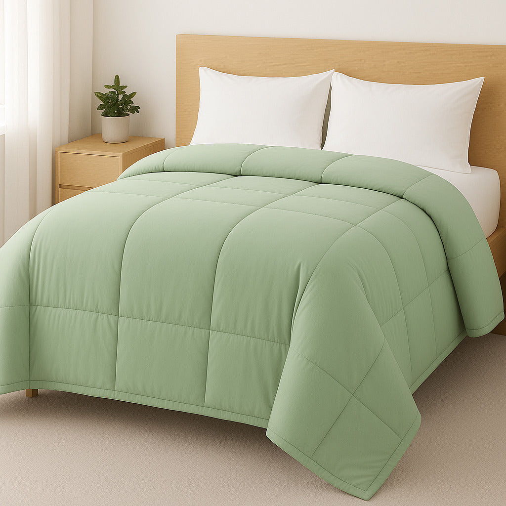 Edredom Dupla Face Casal/Queen Micropercal | Toque Macio e Conforto