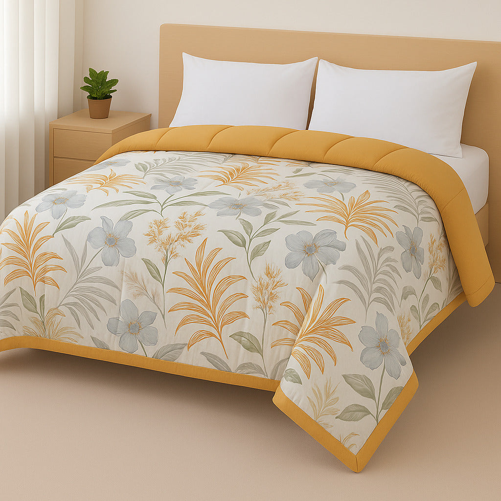 Edredom Casal/Queen Micropercal Dupla Face | Conforto Premium e Toque Suave