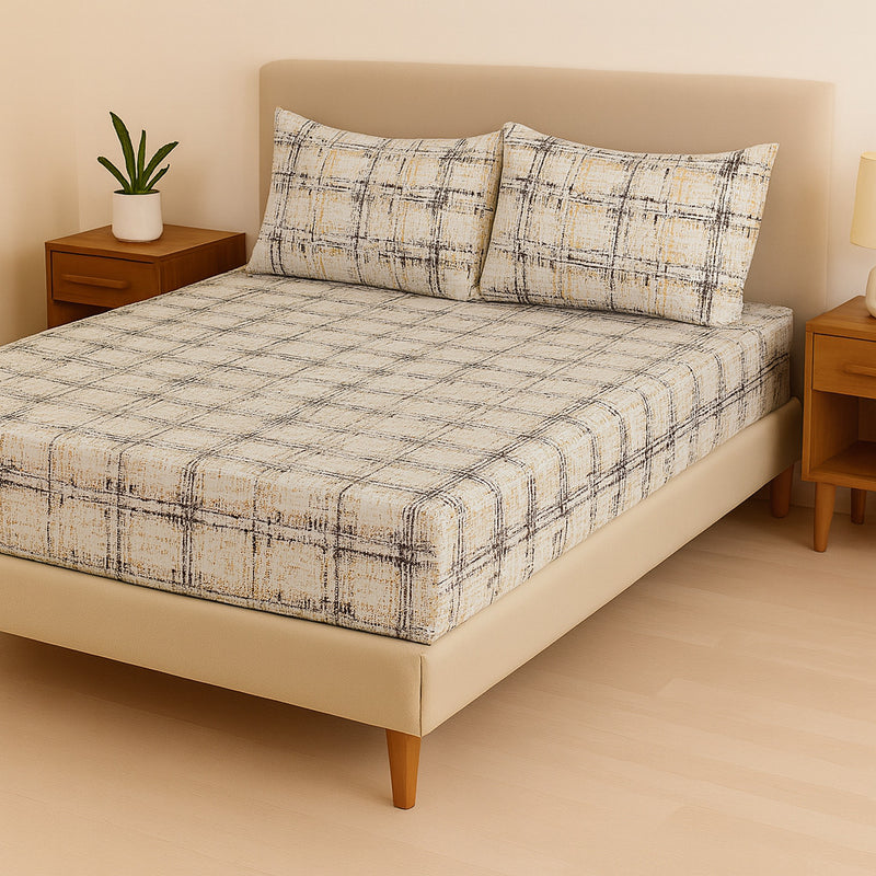 Jogo de Cama Casal Box 4 Peças Toque Macio – Micropercal Premium