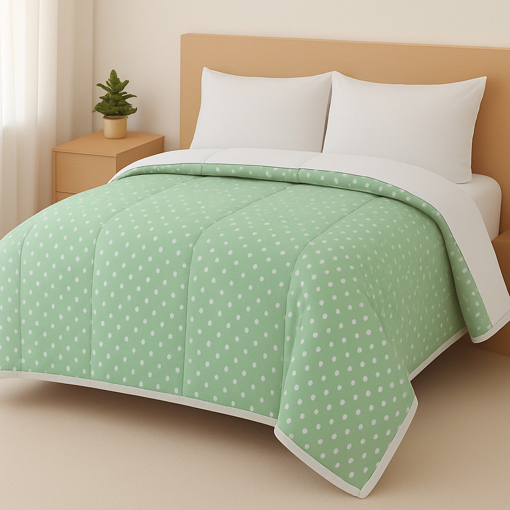 Edredom Casal/Queen Micropercal Dupla Face | Conforto Premium e Toque Suave