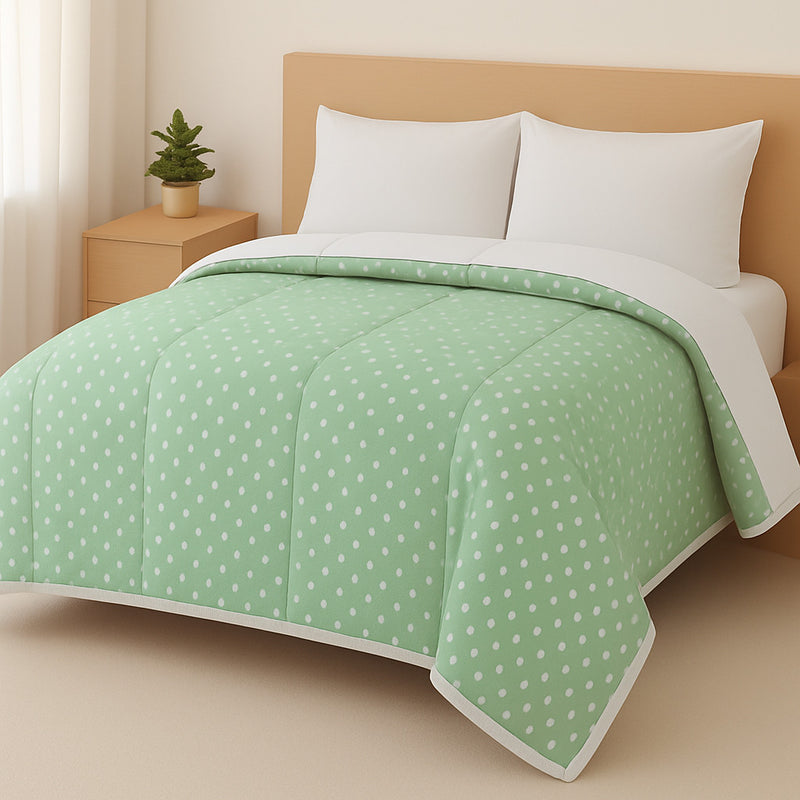 Edredom Casal/Queen Micropercal Dupla Face | Conforto Premium e Toque Suave