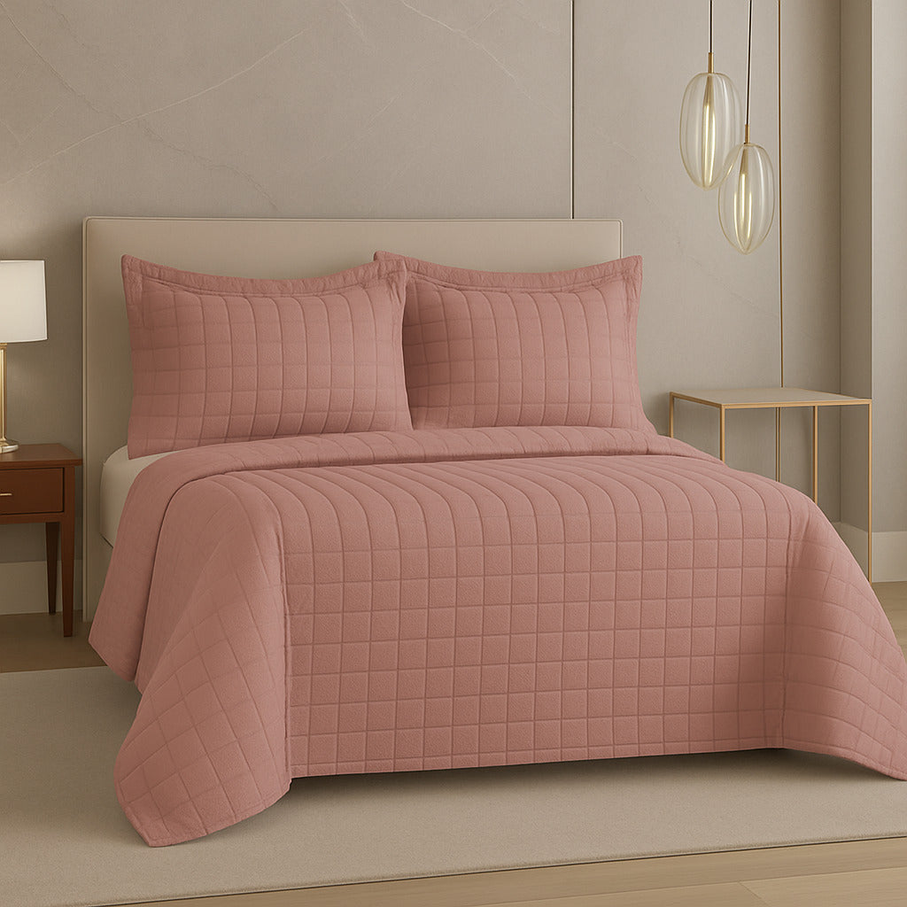 Cobre Leito 300 Fios Dupla Face com Porta Travesseiro – Casal, Queen e King