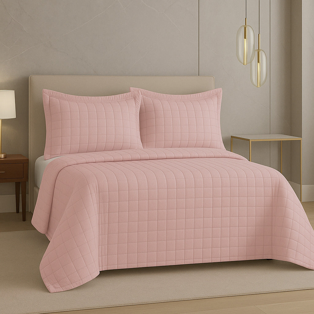 Cobre Leito 300 Fios Dupla Face com Porta Travesseiro – Casal, Queen e King