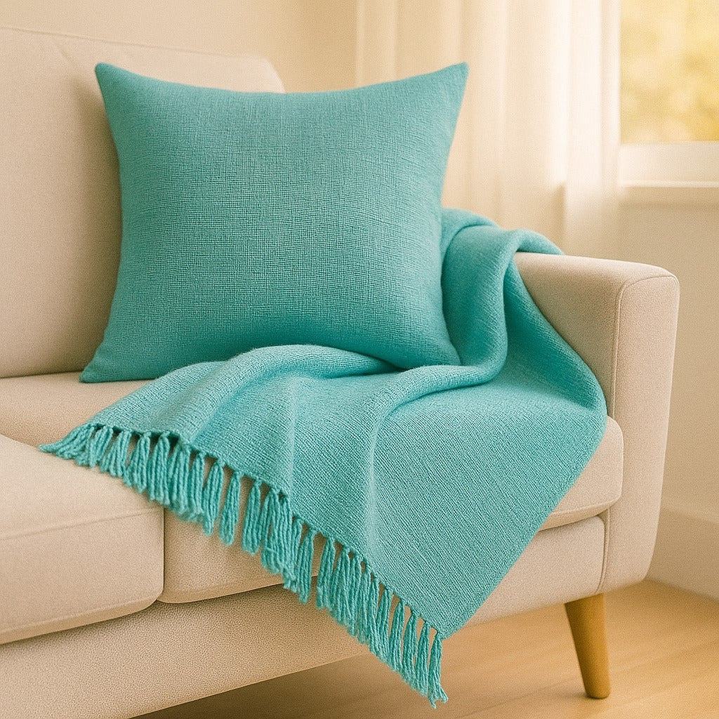 Manta Decorativa e Protetora para Sofá 2,40x1,80m – Elegância e Qualidade Artesanal