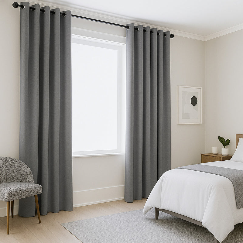 Cortina para Quarto e Sala - 100% Blackout PVC - 3 metros