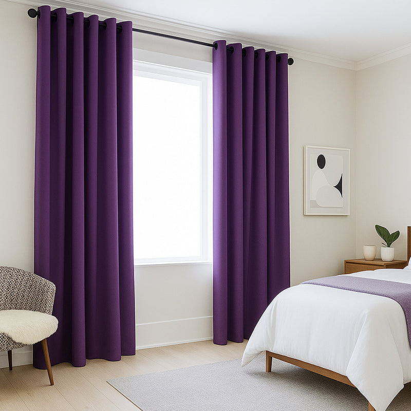 Cortina para Quarto e Sala - 100% Blackout PVC - 3 metros