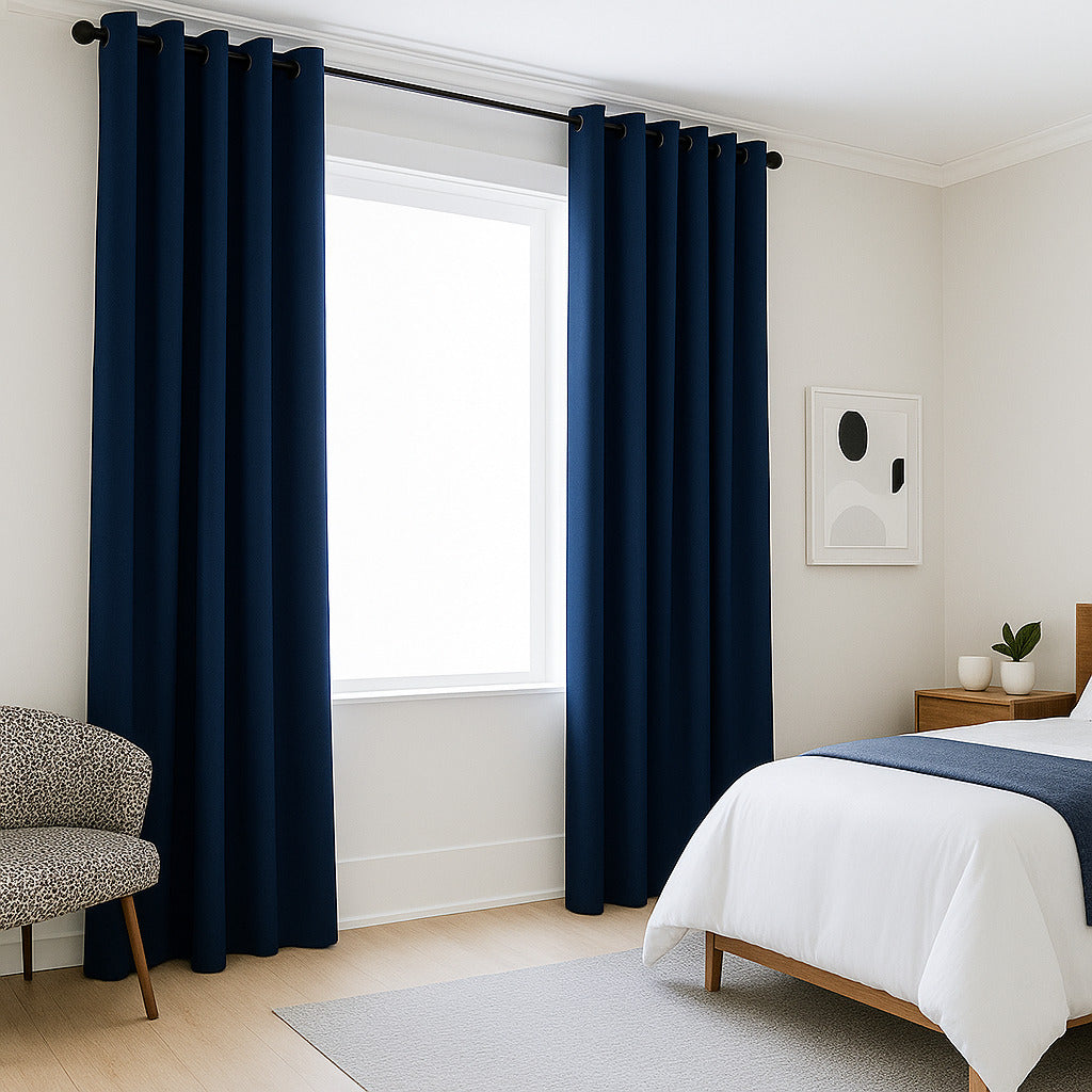 Cortina para Quarto e Sala - 100% Blackout PVC - 3 metros
