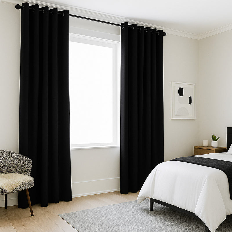 Cortina para Quarto e Sala - 100% Blackout PVC - 3 metros