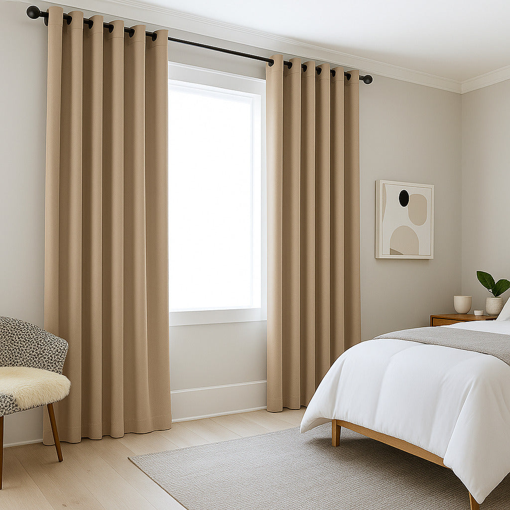 Cortina para Quarto e Sala - 100% Blackout PVC - 3 metros