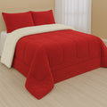 Coberdrom / Cobertor Sherpa Edredom Casal Queen – Toque Macio e Aconchegante