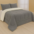 Coberdrom / Cobertor Sherpa Edredom Casal Queen – Toque Macio e Aconchegante