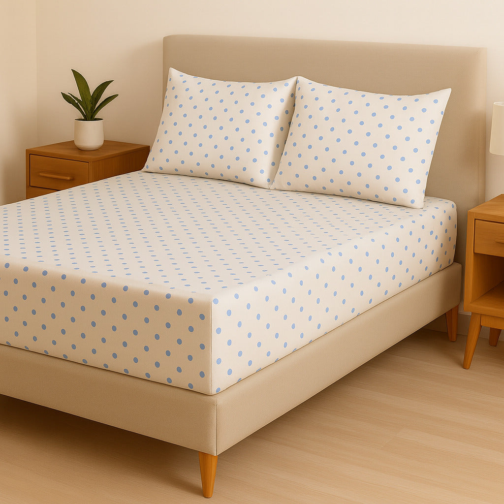 Jogo de Cama Casal Box 4 Peças Toque Macio – Micropercal Premium