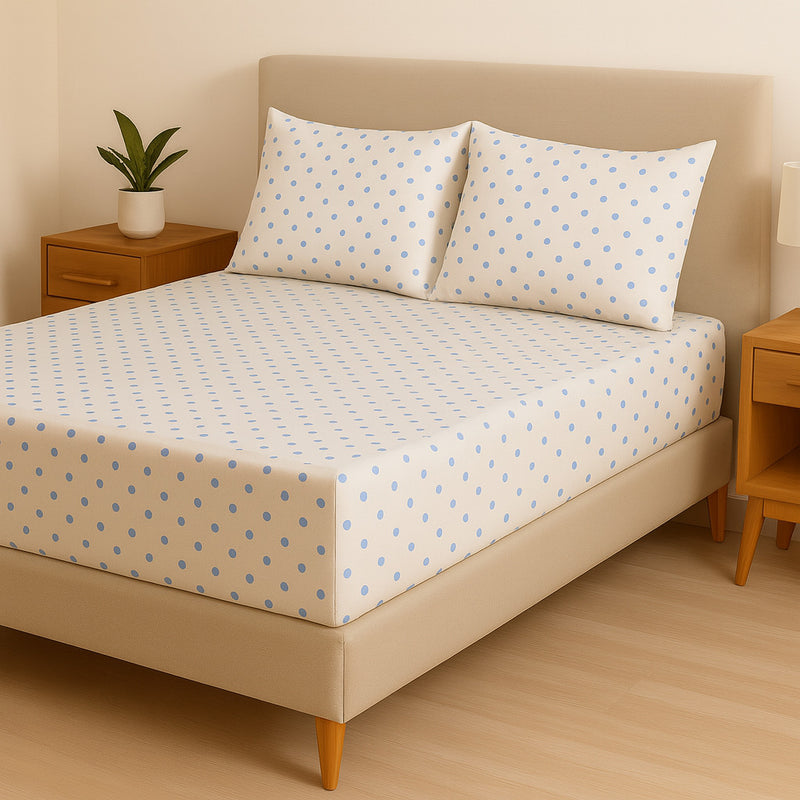Jogo de Cama Casal Box 4 Peças Toque Macio – Micropercal Premium
