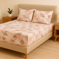 Jogo de Cama Casal 3 Peças Micropercal Premium – Lençol com Elástico e Fronhas