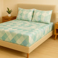 Jogo de Cama Casal 3 Peças Micropercal Premium – Lençol com Elástico e Fronhas
