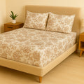 Jogo de Cama Casal 3 Peças Micropercal Premium – Lençol com Elástico e Fronhas