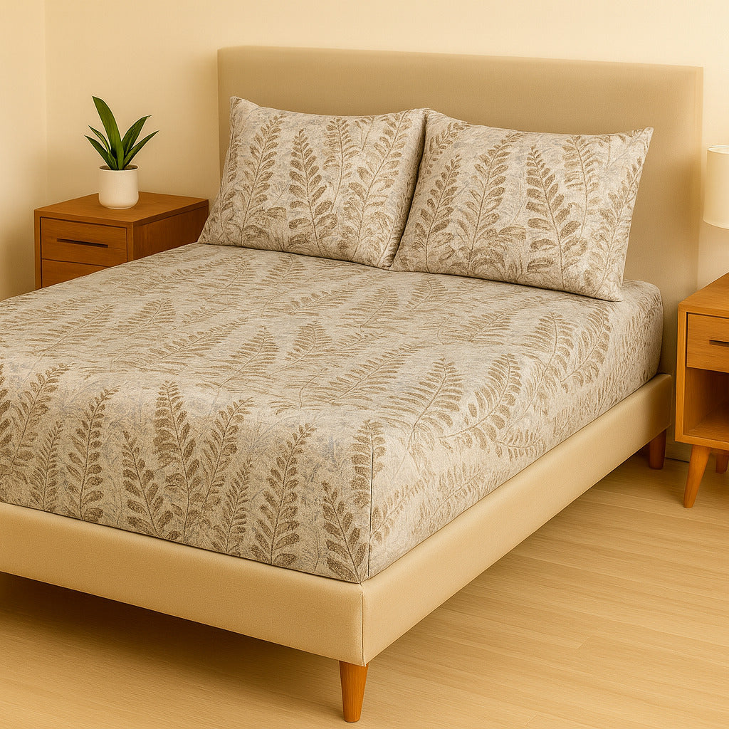 Jogo de Cama Casal Box 4 Peças Toque Macio – Micropercal Premium