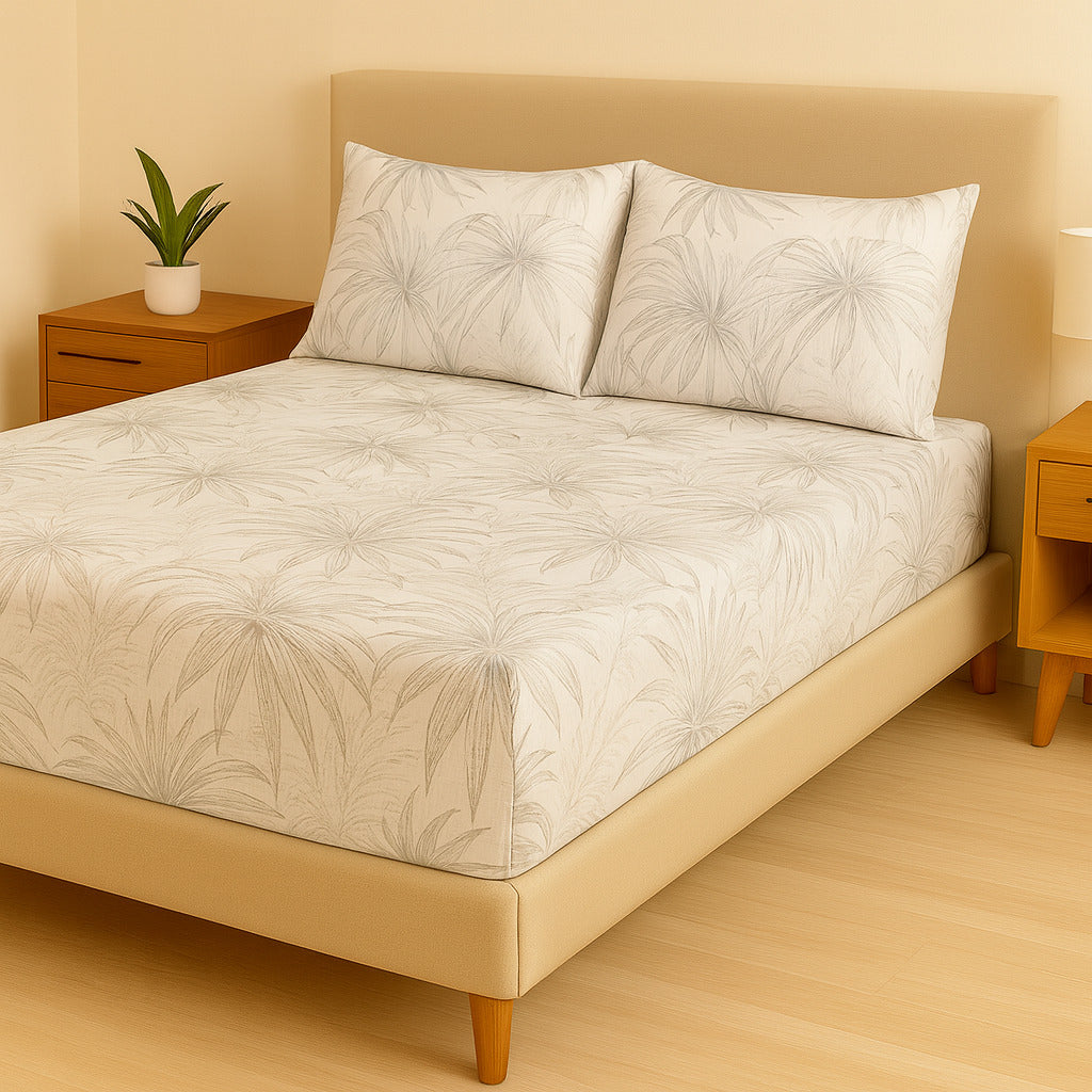 Jogo de Cama Casal Box 4 Peças Toque Macio – Micropercal Premium
