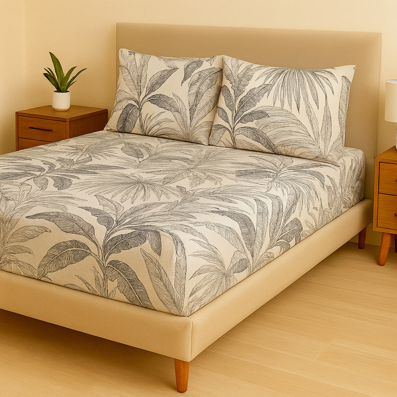 Jogo de Cama Casal Box 4 Peças Toque Macio – Micropercal Premium