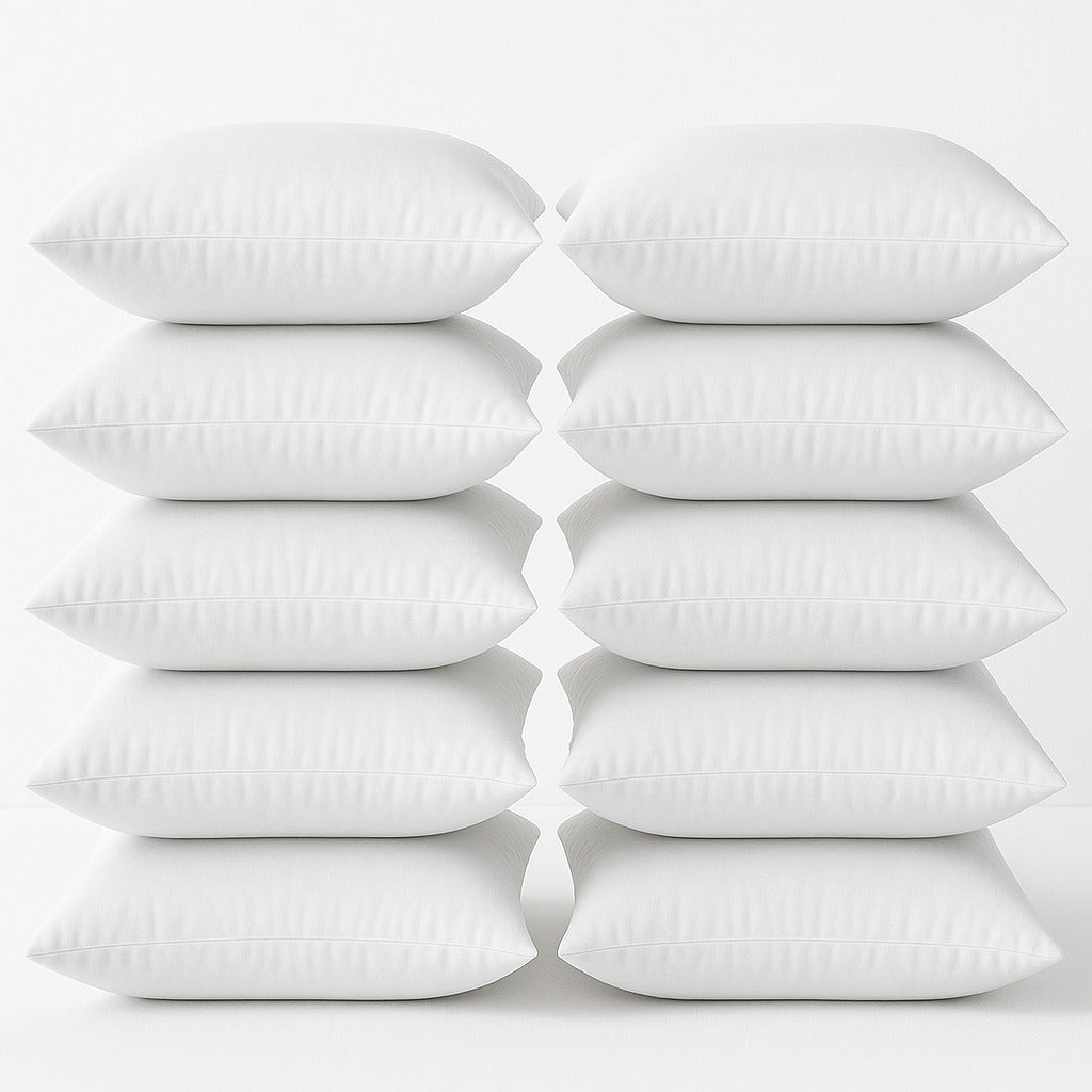 Almofadas Decorativas Para Sofá Cheias Kit 2 4 6 10 Unidades Fibra Siliconada 45x45