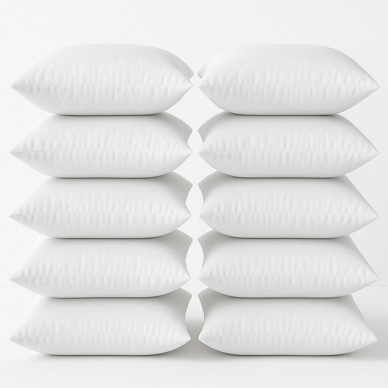 Almofadas Decorativas Para Sofá Cheias Kit 2 4 6 10 Unidades Fibra Siliconada 45x45