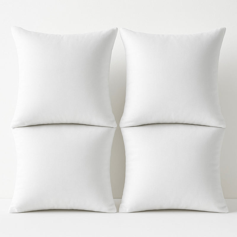 Almofadas Decorativas Para Sofá Cheias Kit 2 4 6 10 Unidades Fibra Siliconada 45x45