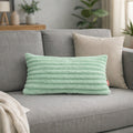 Almofada Retangular Luxo Soft Wave Decoração Sofá Sala Cama 30x50