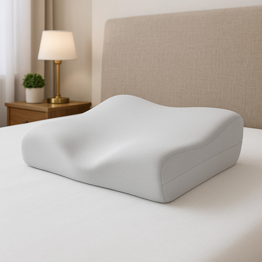 Travesseiro Nasa Ortopédico Anatômico Cervical – Suporte Cervical e Conforto Viscoelástico Premium
