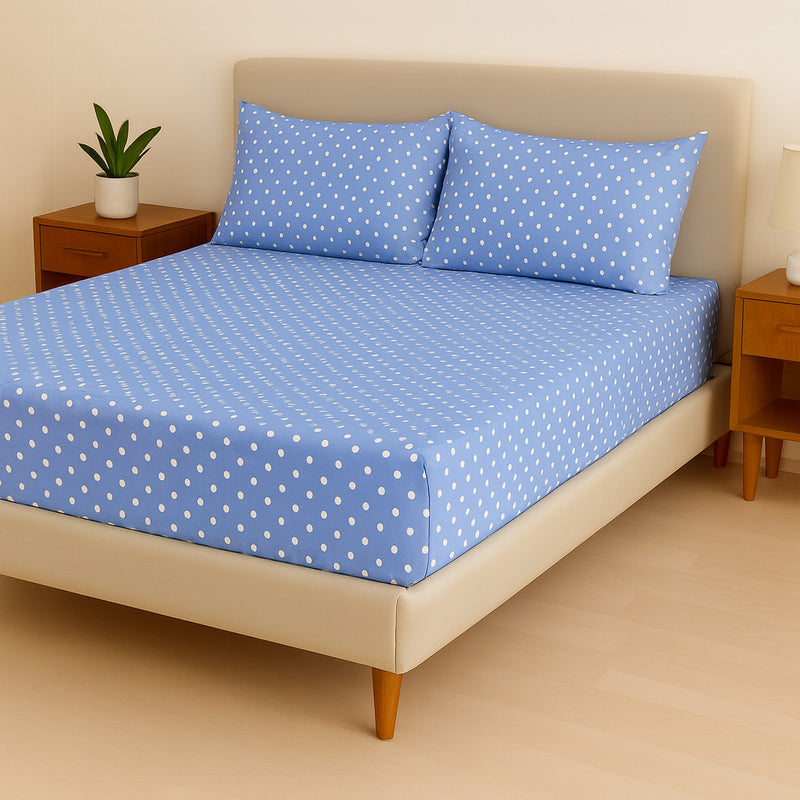 Jogo de Cama Casal Box 4 Peças Toque Macio – Micropercal Premium