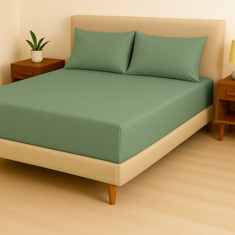 Jogo de Cama Casal Box 4 Peças Toque Macio – Micropercal Premium