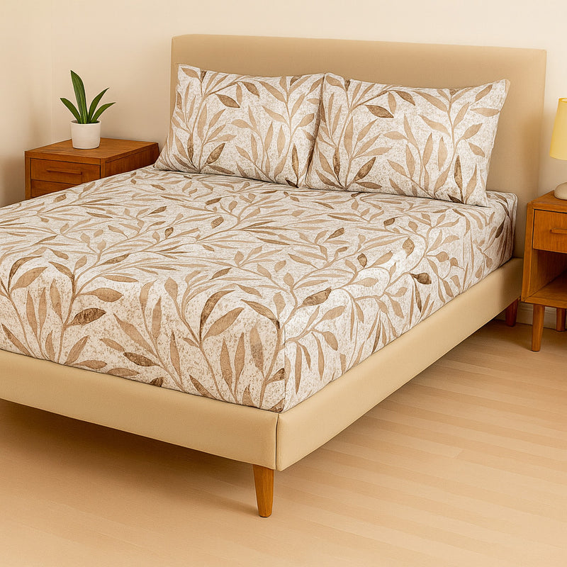Jogo de Cama Casal Box 4 Peças Toque Macio – Micropercal Premium