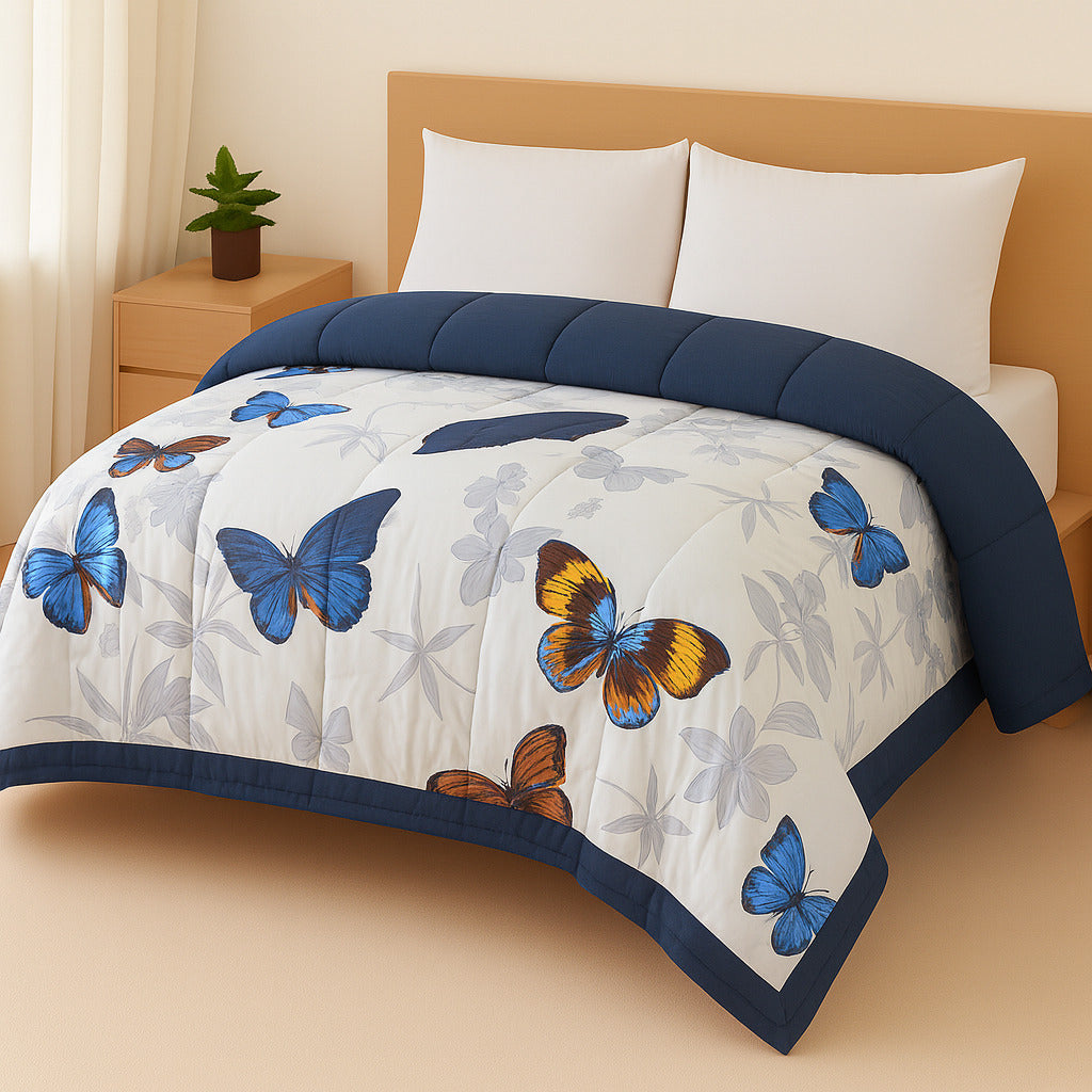 Edredom Casal/Queen Micropercal Dupla Face | Conforto Premium e Toque Suave