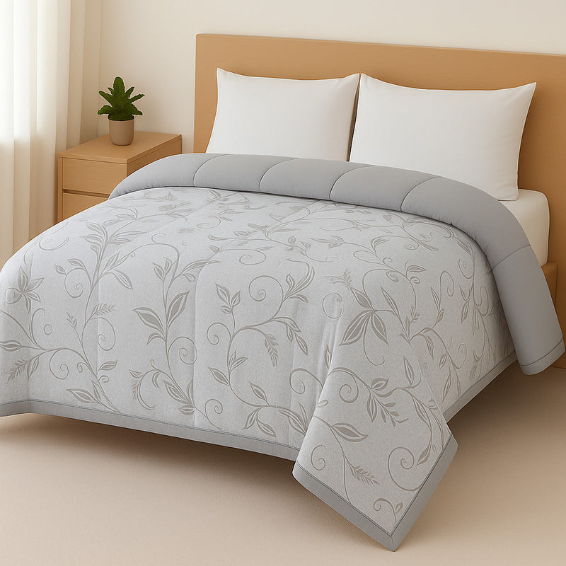 Edredom Casal/Queen Micropercal Dupla Face | Conforto Premium e Toque Suave