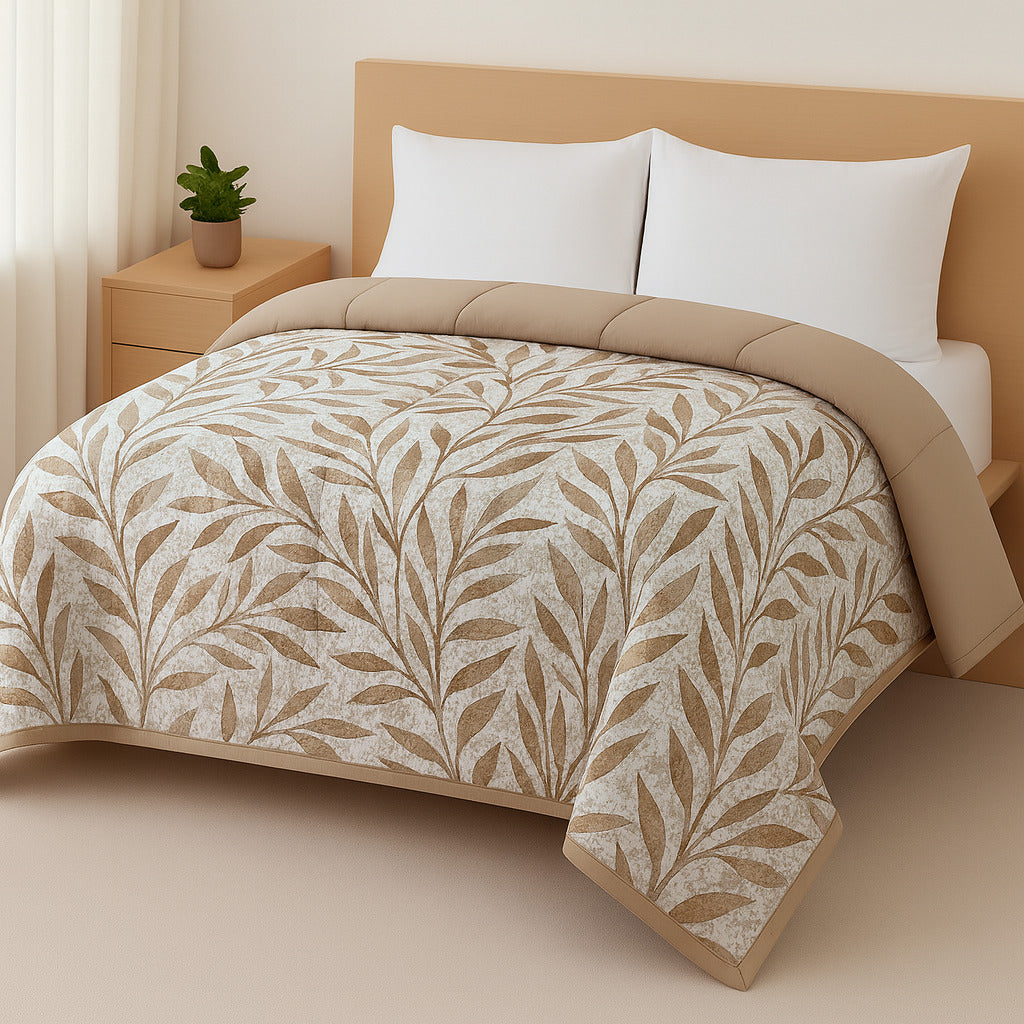 Edredom Casal/Queen Micropercal Dupla Face | Conforto Premium e Toque Suave