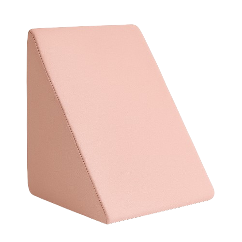 Travesseiro Encosto Triangular Anti Refluxo com Capa e Zíper