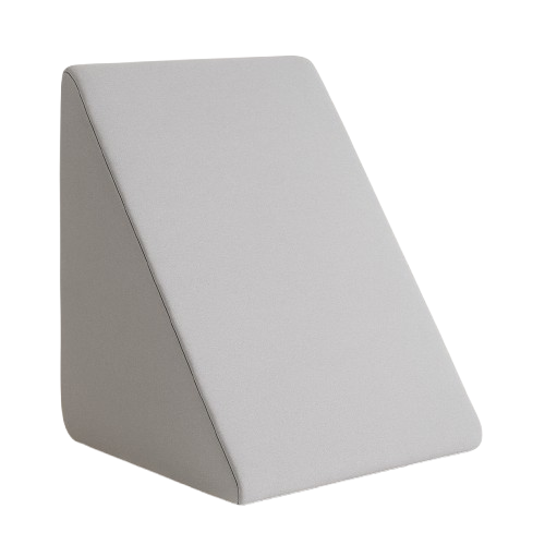 Travesseiro Encosto Triangular Anti Refluxo com Capa e Zíper