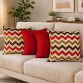 Kit 4 Almofadas Decorativas Estampadas Modernas 50x50 com Enchimento Incluso