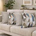 Kit 4 Almofadas Decorativas Estampadas Modernas 50x50 com Enchimento Incluso