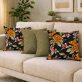 Kit 4 Almofadas Decorativas Estampadas Modernas 50x50 com Enchimento Incluso