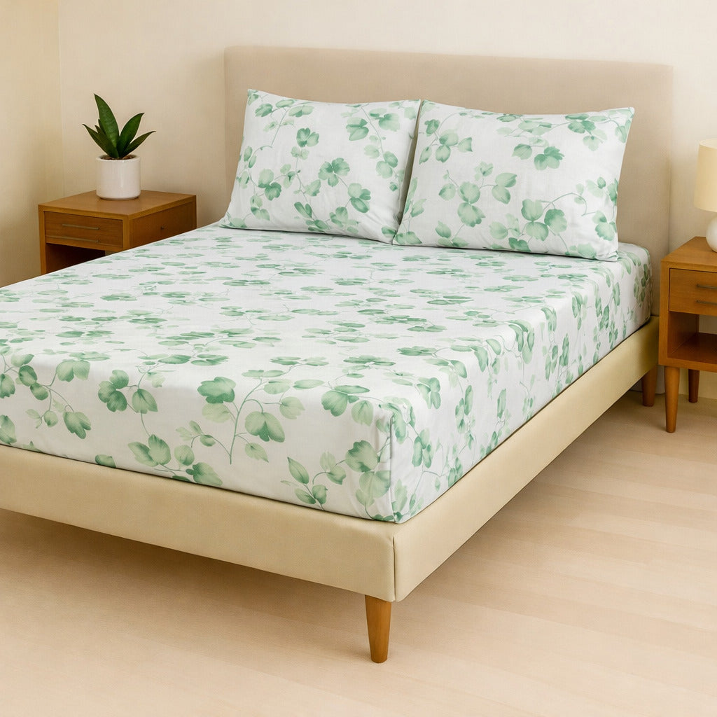 Jogo de Cama Casal Box 4 Peças Toque Macio – Micropercal Premium
