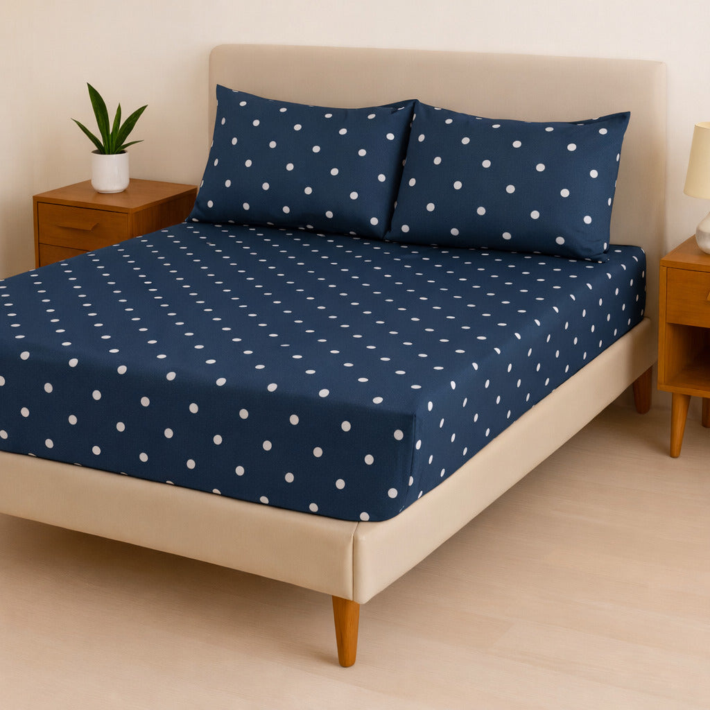 Jogo de Cama Casal Box 4 Peças Toque Macio – Micropercal Premium