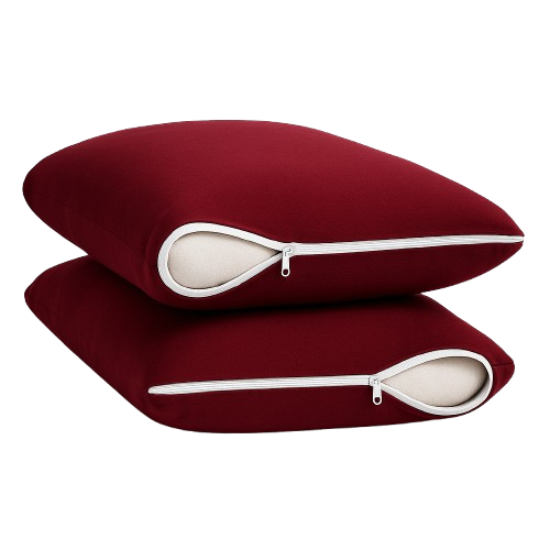 Kit Fronhas Avulsas Protetoras para Travesseiro 50x70 – Capa com Zíper em Malha Gel Antialérgica
