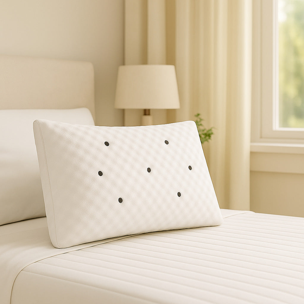 Kit 2 Travesseiros Magnéticos Ortopédicos Infravermelho – Conforto Ergonômico e Sono Profundo