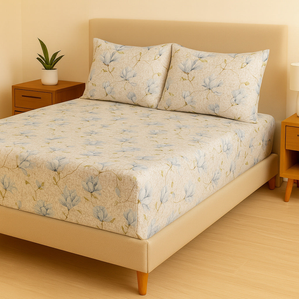 Jogo de Cama Casal Box 4 Peças Toque Macio – Micropercal Premium