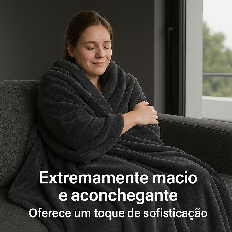Cobertor Casal - Manta Microfibra Soft - Conforto e Qualidade