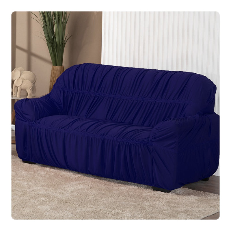 Capa De Sofá Elasticada Malha 3 Lugares Avulsa – Proteção, Conforto e Estilo para Sua Sala