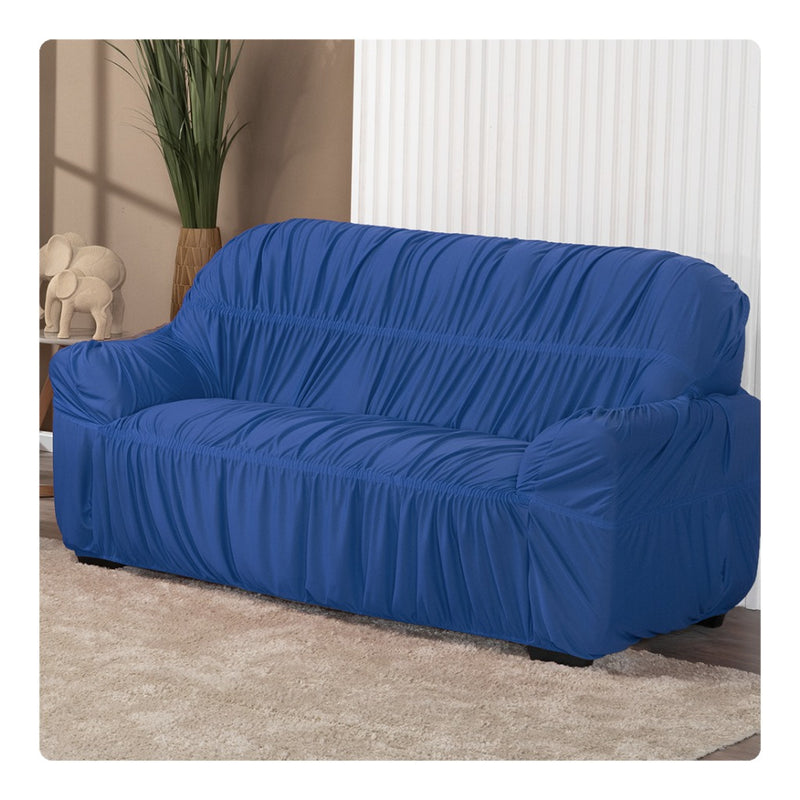 Capa De Sofá Elasticada Malha 3 Lugares Avulsa – Proteção, Conforto e Estilo para Sua Sala
