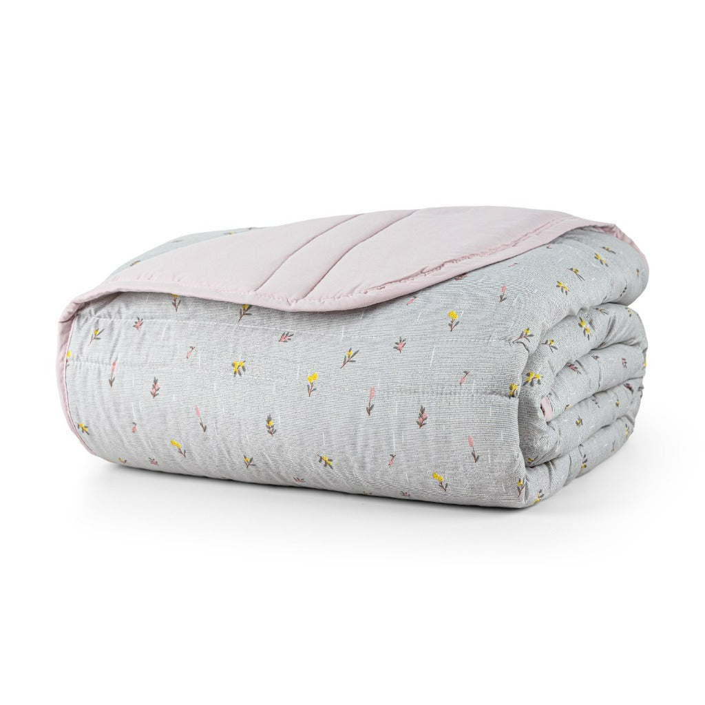 Edredom Dupla Face Casal/Queen Micropercal | Toque Macio e Conforto